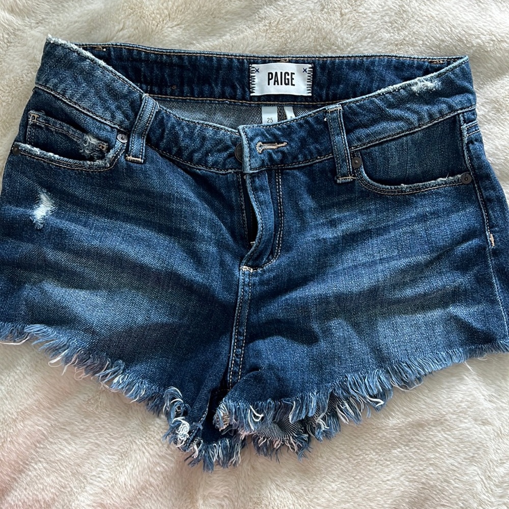 Paige denim shorts